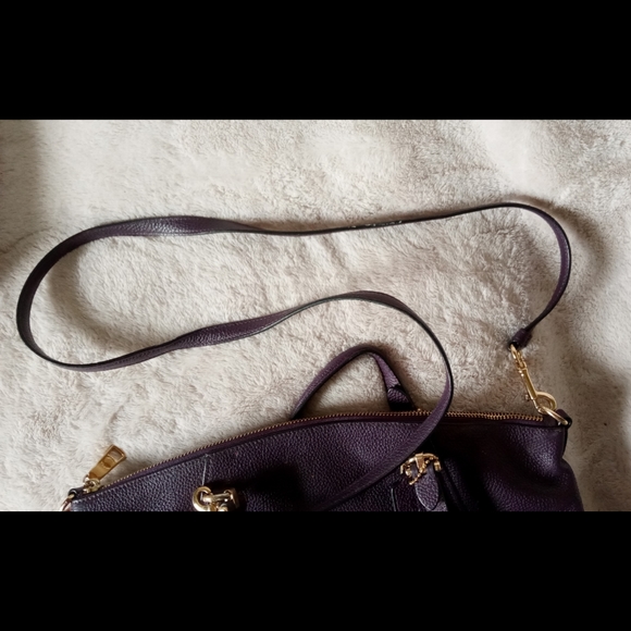 ✨ 3x HP ✨ EUC ✨ Plum Crossbody Coach Bag ✨ - Picture 14 of 15